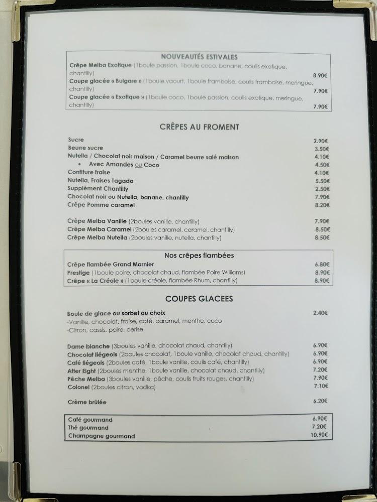 Crêperie Vanille - Menu Image 2